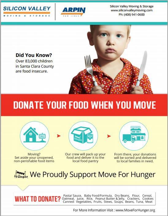 Donate Your Food When You Move Information
