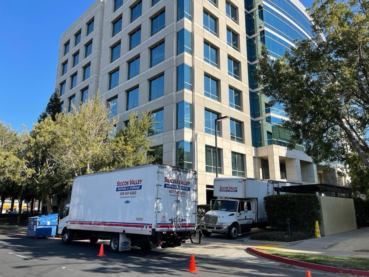 Silicon Valley Moving's San Jose office where your interstate coordinator works